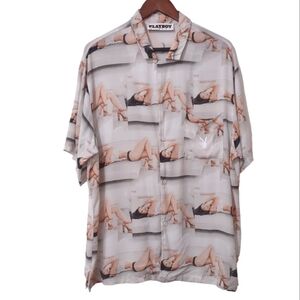 Playboy By PacSun Men's Sanctuary Camp Shirt